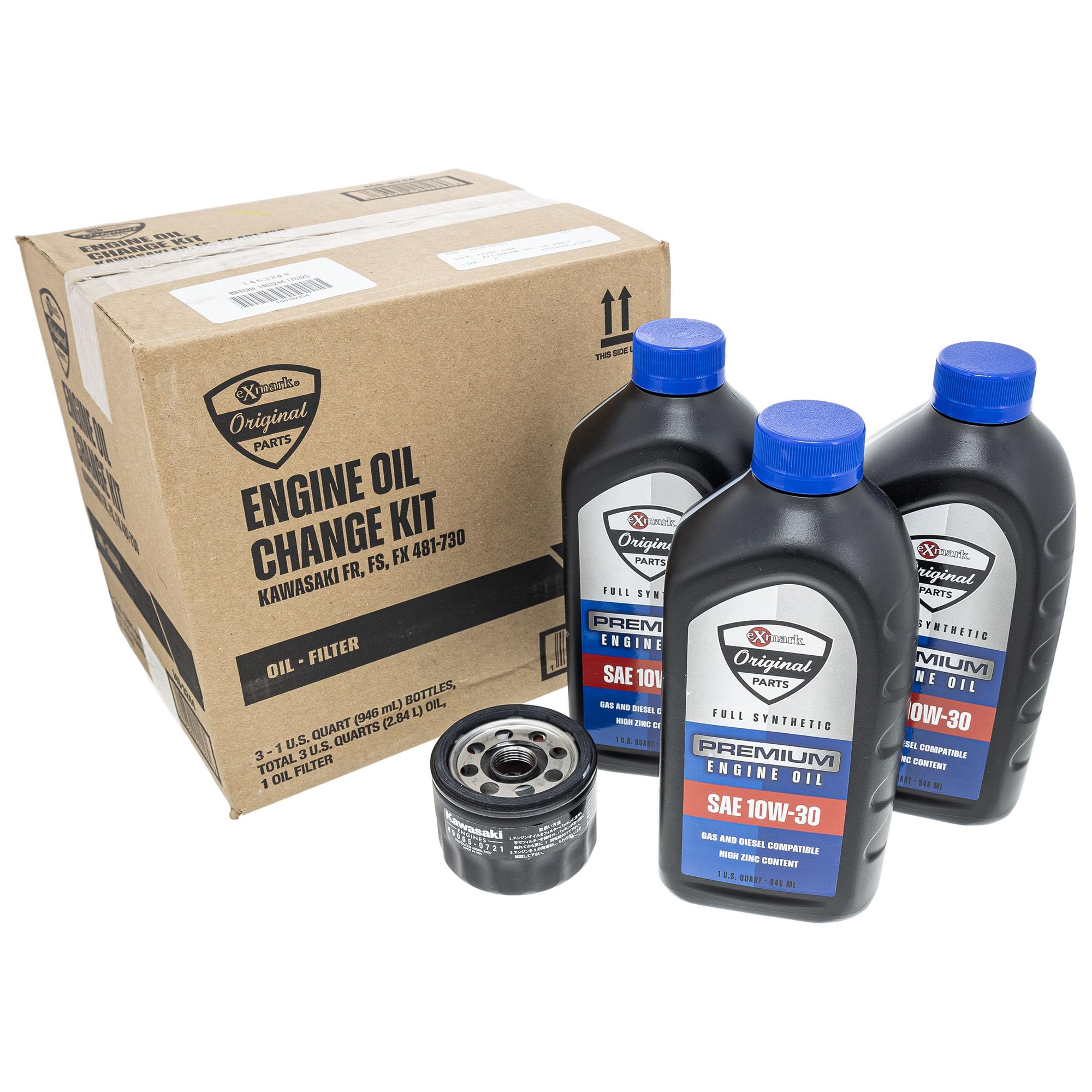 Amazon.com: Exmark 146-3244 Oil Change Kit for Kawasaki Engines FR